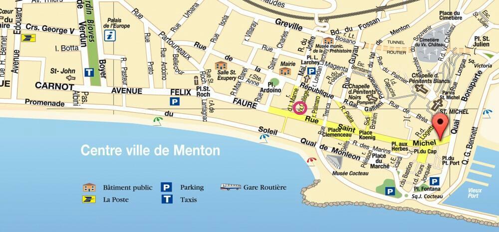Pied-A-Terre Saint Michel Apartment Menton Exterior photo
